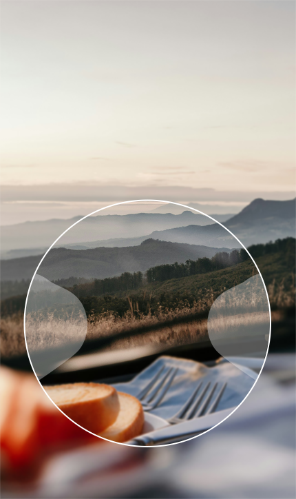 Progressive lens top banner